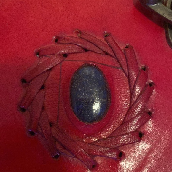 Earthbound Red Leather Journal - Picture 2 of 6